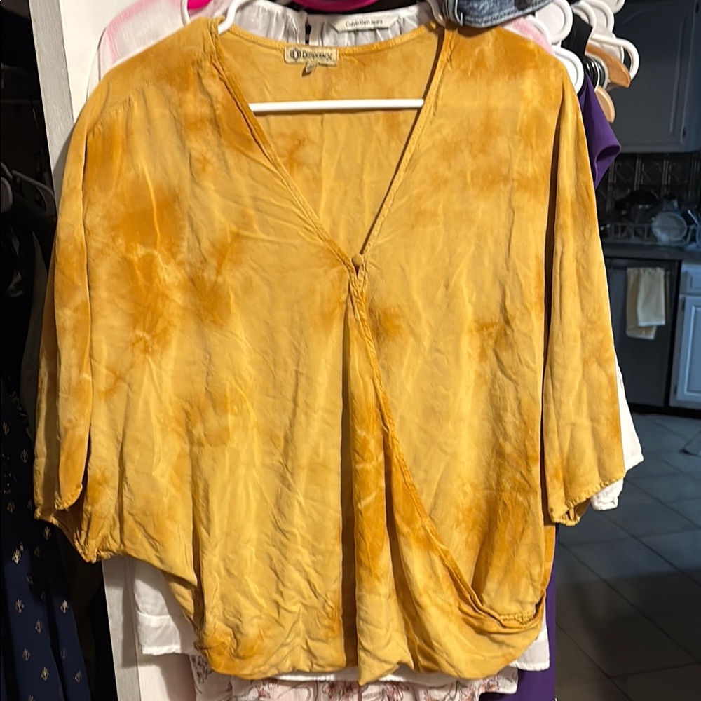 Women's Yellow Top